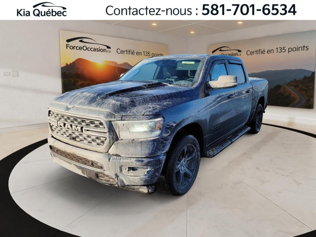 Used 2022 RAM 1500 Sport *4X4 *CREW CAB *BOÎTE  5PI 7PO *GPS *BIZONE for sale in Québec, QC