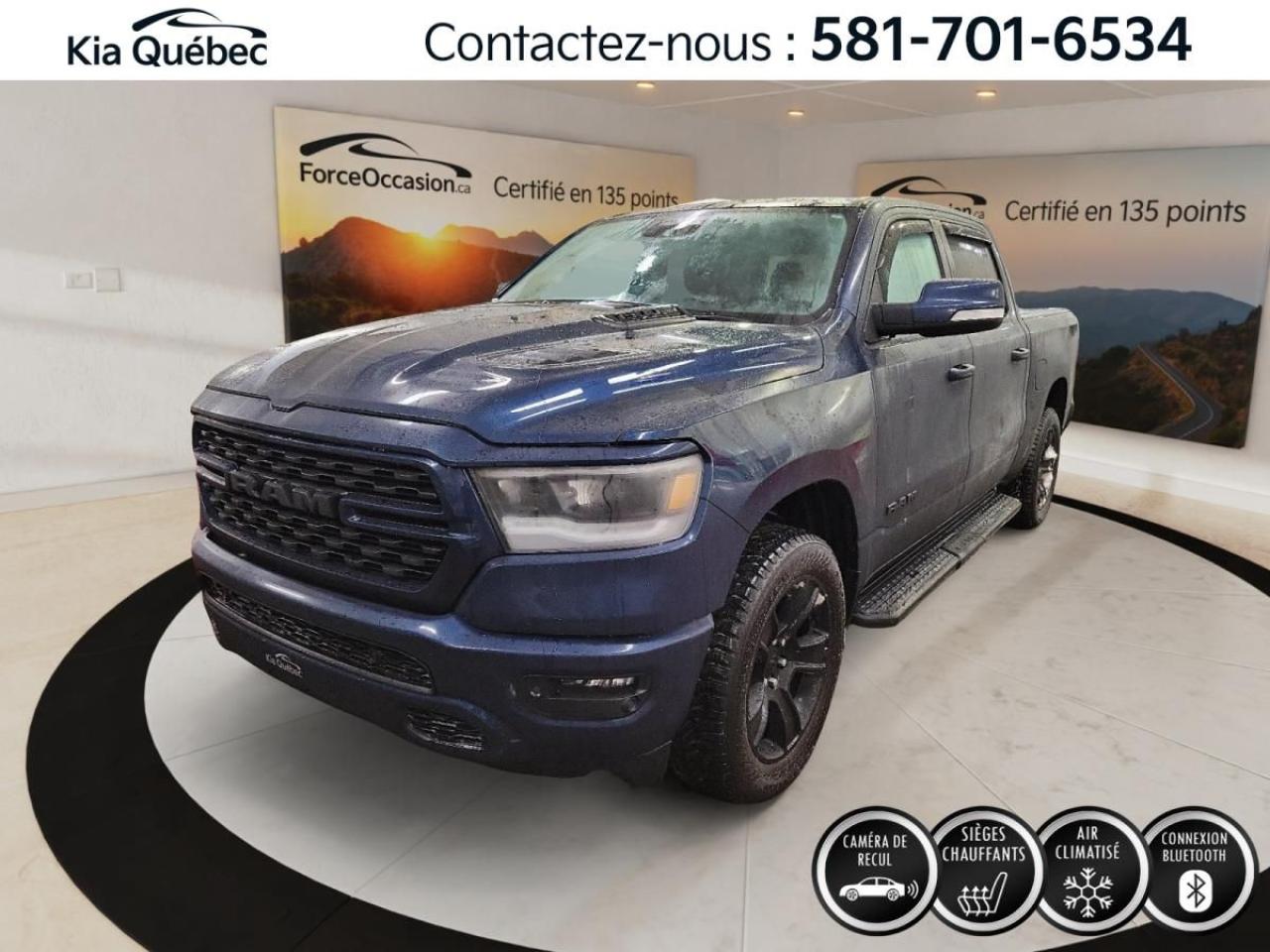 Used 2022 RAM 1500 Sport *4X4 *CREW CAB *BOÎTE  5PI 7PO *GPS *BIZONE for sale in Québec, QC