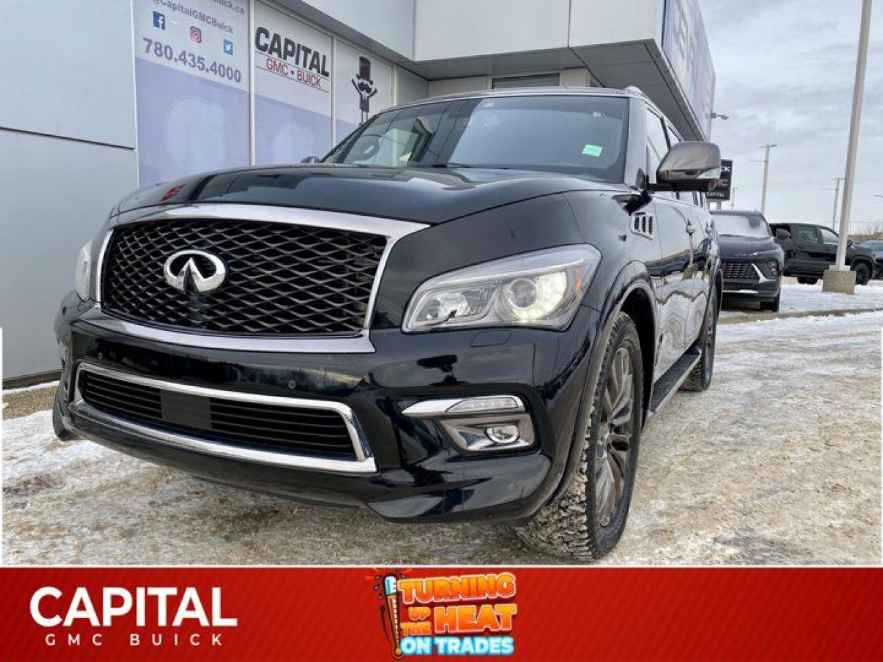 Used 2017 Infiniti QX80 4WD for sale in Edmonton, AB