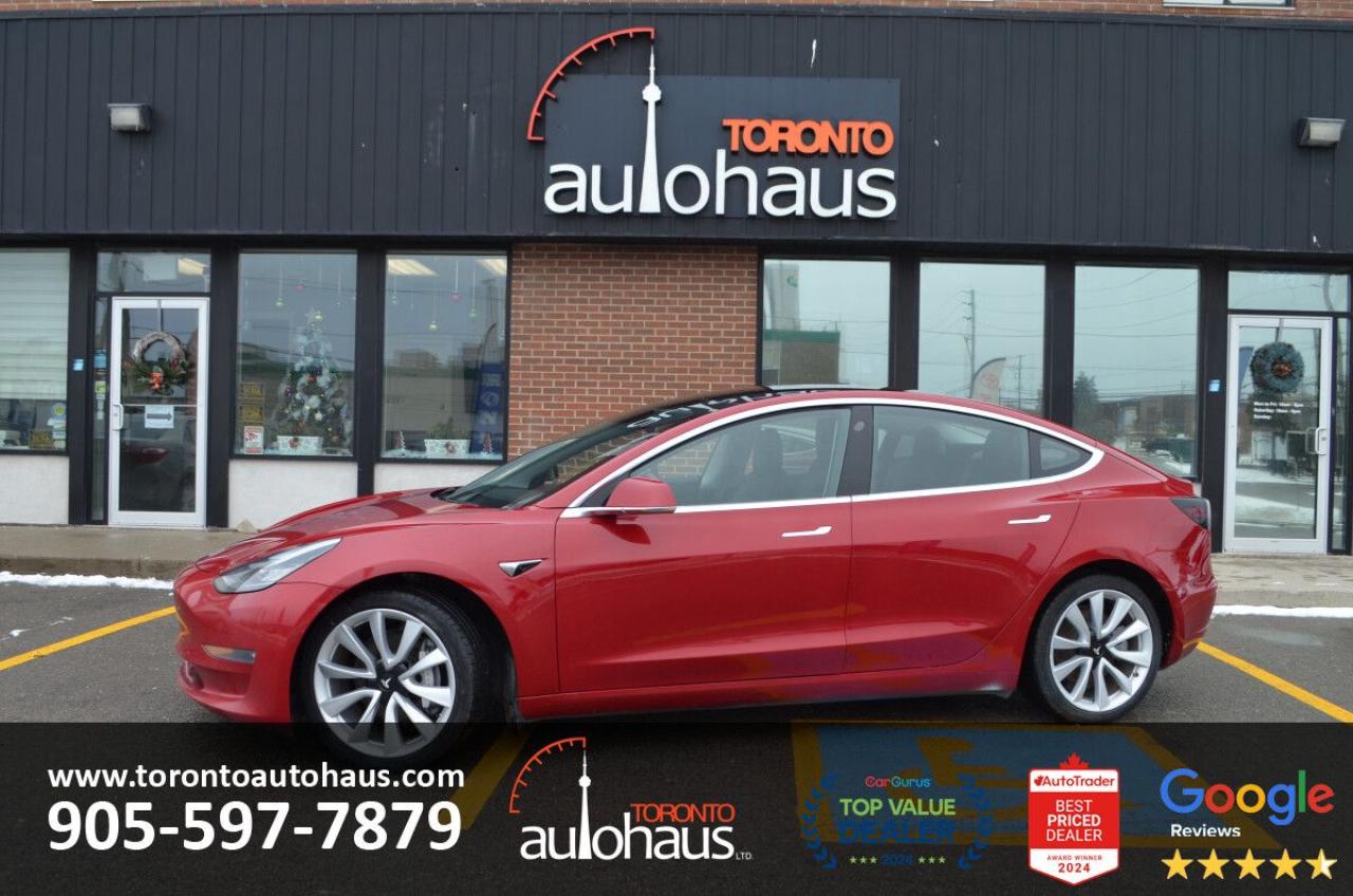 WHITE INTERIOR - OVER 100 TESLAS AVAILABLE - CASH OR FINANCE From 6.99% O.A.C. $29800 ADVERTISED PRICE IS THE SALE PRICE / EVSUPERSTORE.ca - NO PAYMENTS UP TO 6 MONTHS O.A.C. / NAVIGATION / 360 CAMERA / LEATHER / HEATED AND POWER SEATS / PANORAMIC SKYROOF / BLIND SPOT SENSORS / LANE DEPARTURE / COMFORT ACCESS / KEYLESS GO / BALANCE OF FACTORY WARRANTY / Bluetooth / Power Windows / Power Locks / Power Mirrors / Keyless Entry / Cruise Control / Air Conditioning / Heated Mirrors / ABS & More <br/> _________________________________________________________________________ <br/>   <br/> NEED MORE INFO ? BOOK A TEST DRIVE ?  visit us EVSUPERSTORE.ca to view over 200 vehicles in our inventory, directions and our contact information. <br/> _________________________________________________________________________ <br/>   <br/> Let Us Take Care of You with Our Client Care Package Only $795.00 <br/> - 36 Days/500KM Safety Components Coverage <br/> - Premium Safety Inspection & Certificate <br/> - Oil Check <br/> - Brake Service <br/> - Tire Check <br/> - Cosmetic Reconditioning* - Charges may apply pending on buyers requests on additional reconditioning <br/> - Carfax Report <br/> - Full Interior/Exterior & Engine Detailing <br/> - Franchise Dealer Inspection & Safety Available Upon Request* <br/> * Client care package is not included in the finance and cash price sale <br/> _________________________________________________________________________ <br/>   <br/> Client Care PLUS - For only additional $495 <br/> Upgrade to 36 Days/1,000KM Comprehensive Coverage <br/> Worry Free 10 Days or 1,000KM Vehicle Exchange Program* <br/> Receive 10% OFF on any Extended Protection Programs <br/> _________________________________________________________________________ <br/>   <br/> Financing starts from the Lowest Market Rate O.A.C. & Up To 96 Months term*, conditions apply. Good Credit or Bad Credit our financing team will work on making your payments to your affordability. Visit www.torontoautohaus.com/financing for application. Interest rate will depend on amortization, finance amount, presentation, credit score and credit utilization. We are a proud partner with major Canadian banks (National Bank, TD Canada Trust, CIBC, Dejardins, RBC and multiple sub-prime lenders). Finance processing fee averages 6 dollars bi-weekly on 84 months term and the exact amount will depend on the deal presentation, amortization, credit strength and difficulty of submission. For more information about our financing process please contact us directly. <br/> _________________________________________________________________________ <br/>   <br/> We conduct daily research & monitor our competition which allows us to have the most competitive pricing and takes away your stress of negotiations. <br/> _________________________________________________________________________ <br/>   <br/> Worry Free 10 Days or 1,000KM Exchange Program*, valid when purchasing the vehicle at advertised price with Client Care Package. Within 10 days or 1,000km exchange to an equal value or higher priced vehicle in our inventory. Note: Client Care package, financing processing and licensing is non refundable. Vehicle must be exchanged in the same condition as delivered to you. For more questions, please contact us at sales @ torontoautohaus . com or call us 9 0 5  5 9 7  7 8 7 9 <br/> _________________________________________________________________________ <br/>   <br/> As per OMVIC regulations if the vehicle is sold not certified. Therefore, this vehicle is not certified and not drivable or road worthy. The certification is included with our client care package as advertised above for only $795.00 that includes premium addons and services. All our vehicles are in great shape and have been inspected by a licensed mechanic and are available to test drive with an appointment. HST & Licensing Extra <br/>