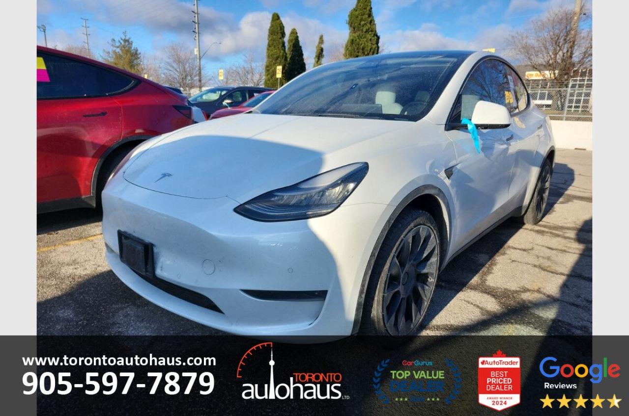 Used 2021 Tesla Model Y LR AWD I WHITE ON WHITE I OVER 100 IN STOCK for sale in Concord, ON