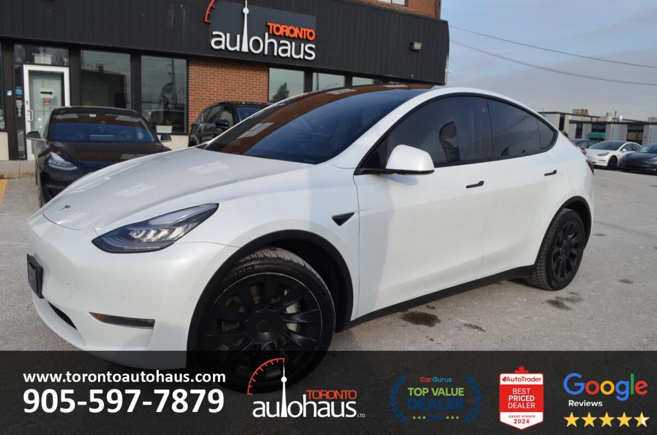 Used 2021 Tesla Model Y LR AWD I WHITE ON WHITE I OVER 100 IN STOCK for sale in Concord, ON