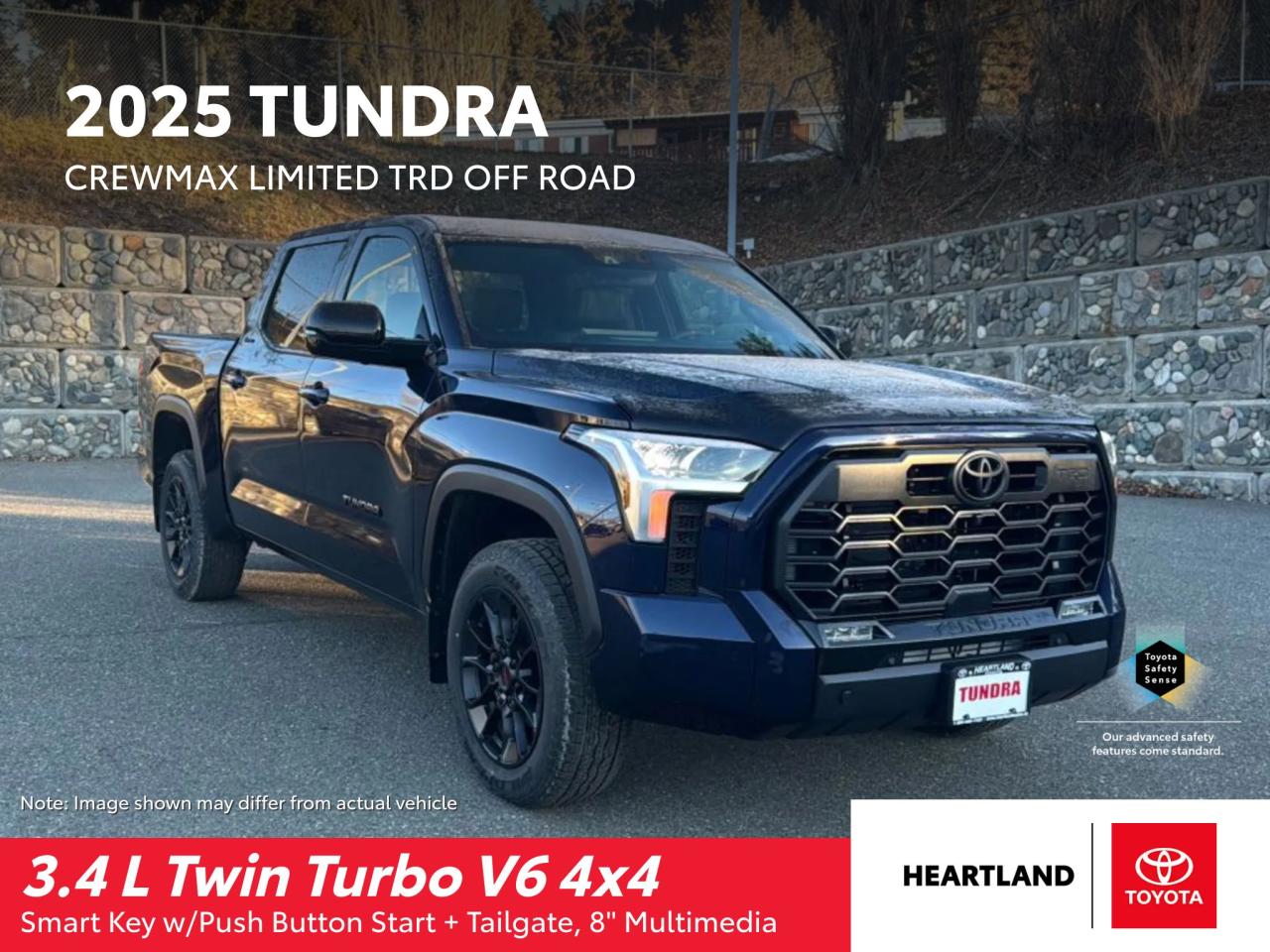 New 2025 Toyota Tundra Crewmax Limited TRD Off Road for sale in Williams Lake, BC