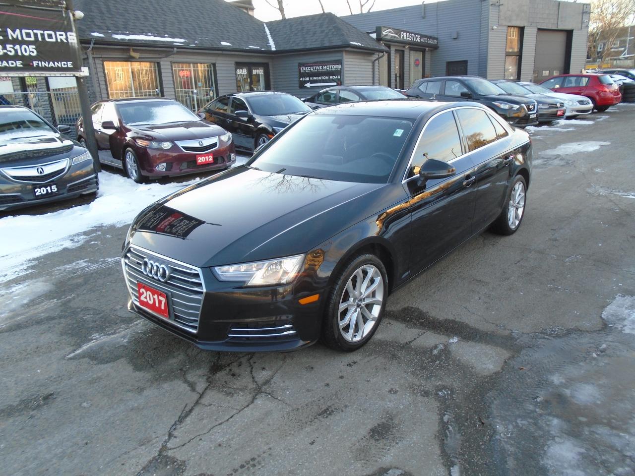 Used 2017 Audi A4 QUATTRO/ NAVI / LEATHER /ROOF / REAR CAM / KEYLESS for sale in Scarborough, ON