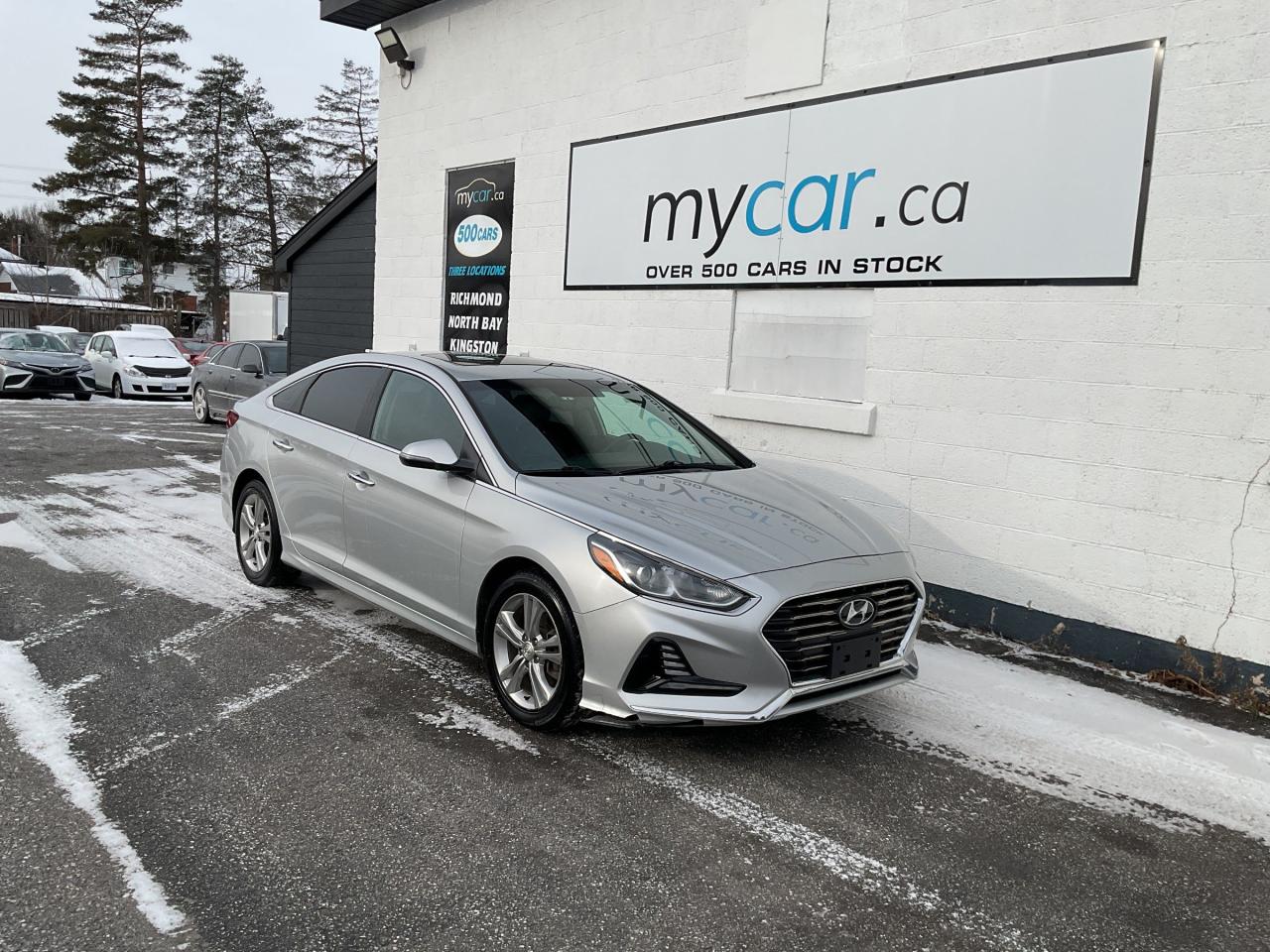 Used 2019 Hyundai Sonata Preferred 2.4L PREFERRED!!!  SUNROOF. HEATED SEATS. LEATHER. BACKUP CAM. A/C. CRUISE. PWR GROUP. KEYLESS ENTRY for sale in Kingston, ON