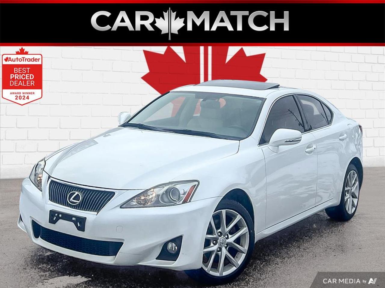 Used 2013 Lexus IS 250 IS250 / AWD / V6 / ALLOYS / ROOF / NO ACCIDENTS for sale in Cambridge, ON