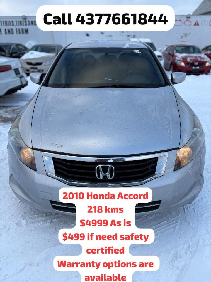 Used 2010 Honda Accord LX for sale in Hillsburgh, ON