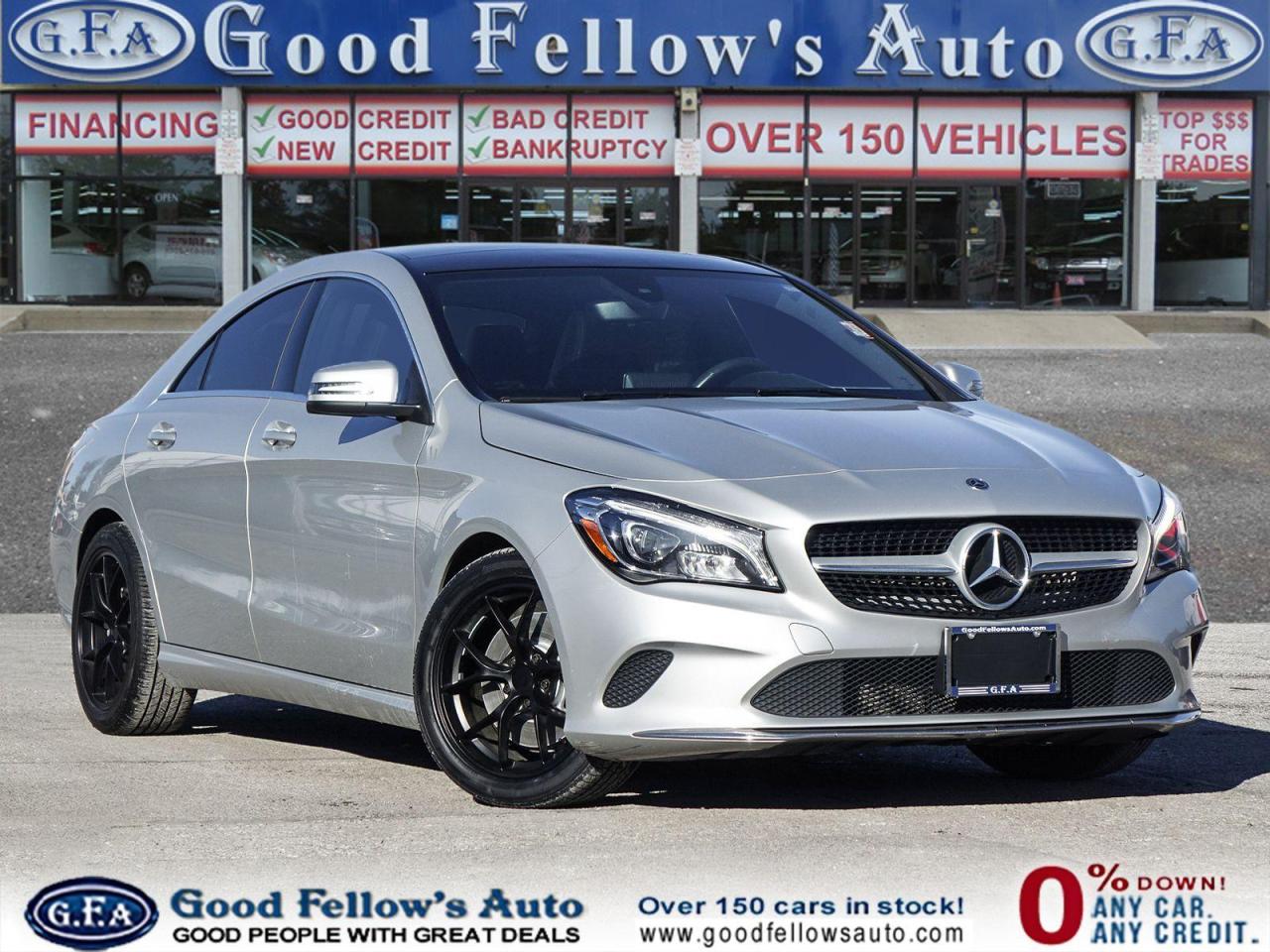 Used 2018 Mercedes-Benz CLA-Class 4MATIC, LEATHER SEATS, PANORAMIC ROOF, NAVIGATION, for sale in Toronto, ON