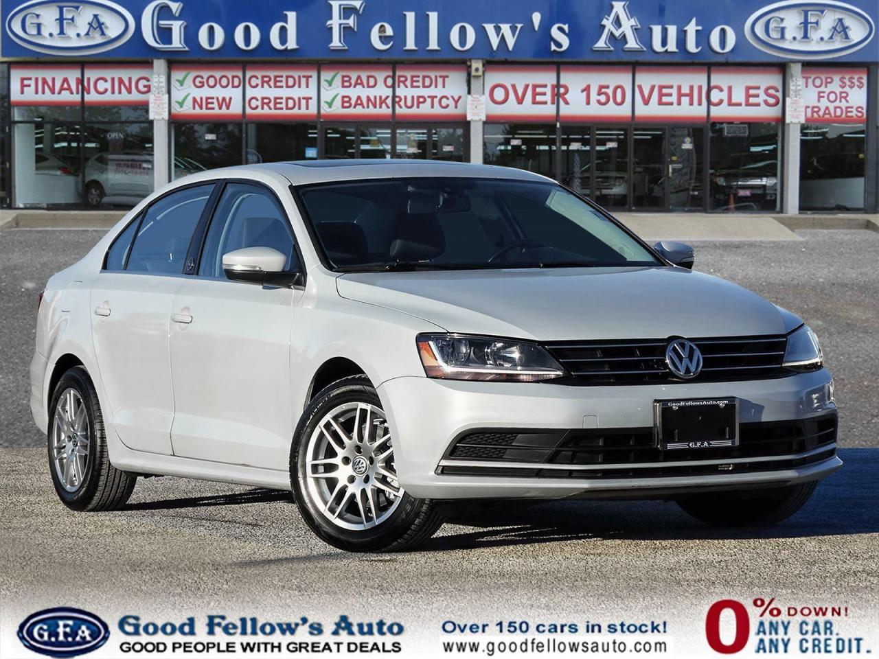 Used 2017 Volkswagen Jetta WOLFSBURG MODEL, SUNROOF, REARVIEW CAMERA, HEATED for sale in Toronto, ON