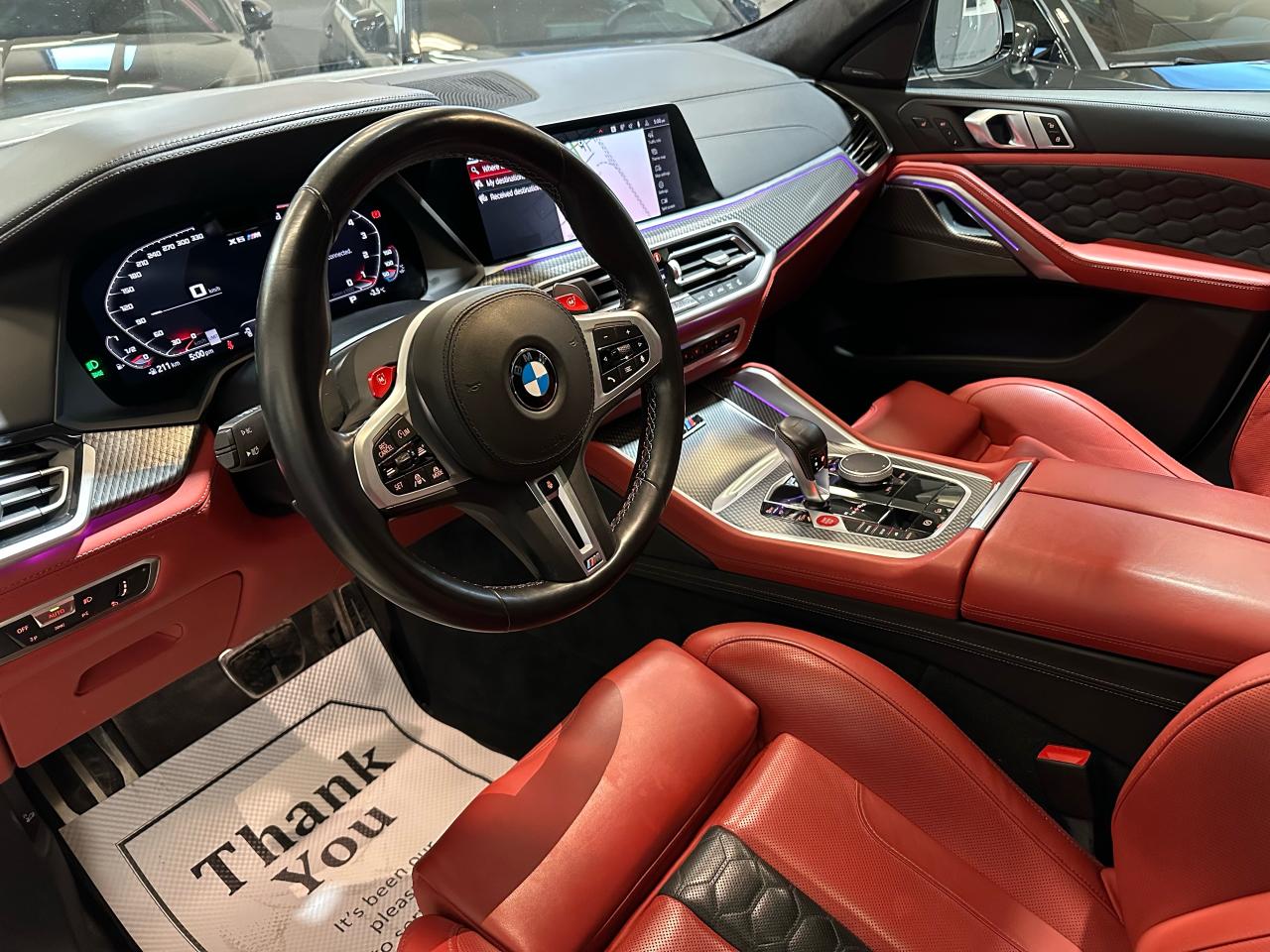 2021 BMW X6 M COMPETITION|RED INT|SKY LOUNGE|360|HUD|BSM|LKA|HK| - Photo #7