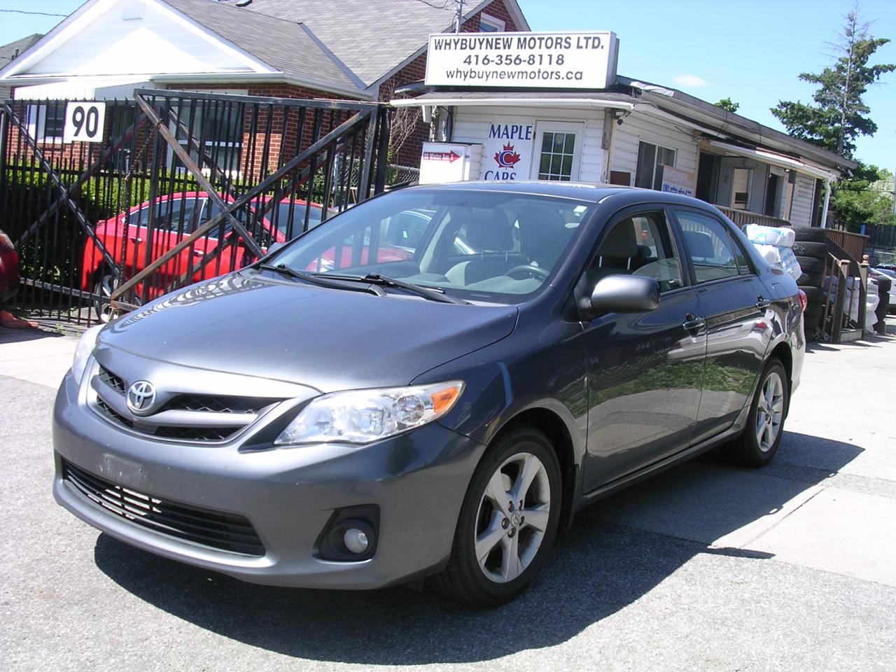 Used 2012 Toyota Corolla LE Sunroof Alloy for sale in Toronto, ON