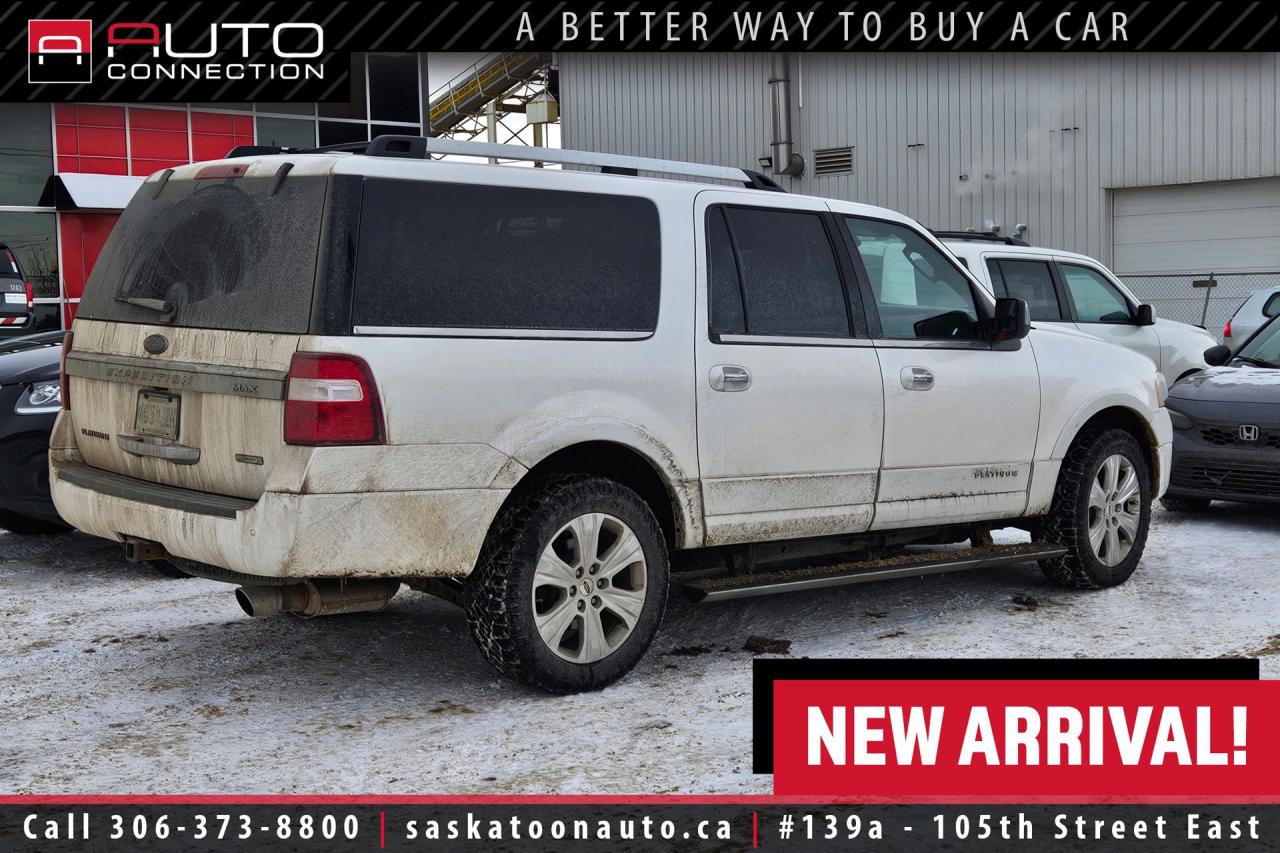 Used 2017 Ford Expedition Platinum MAX - COOLED AND HEATED SEATS - REMOTE START - NAVIGATION for sale in Saskatoon, SK