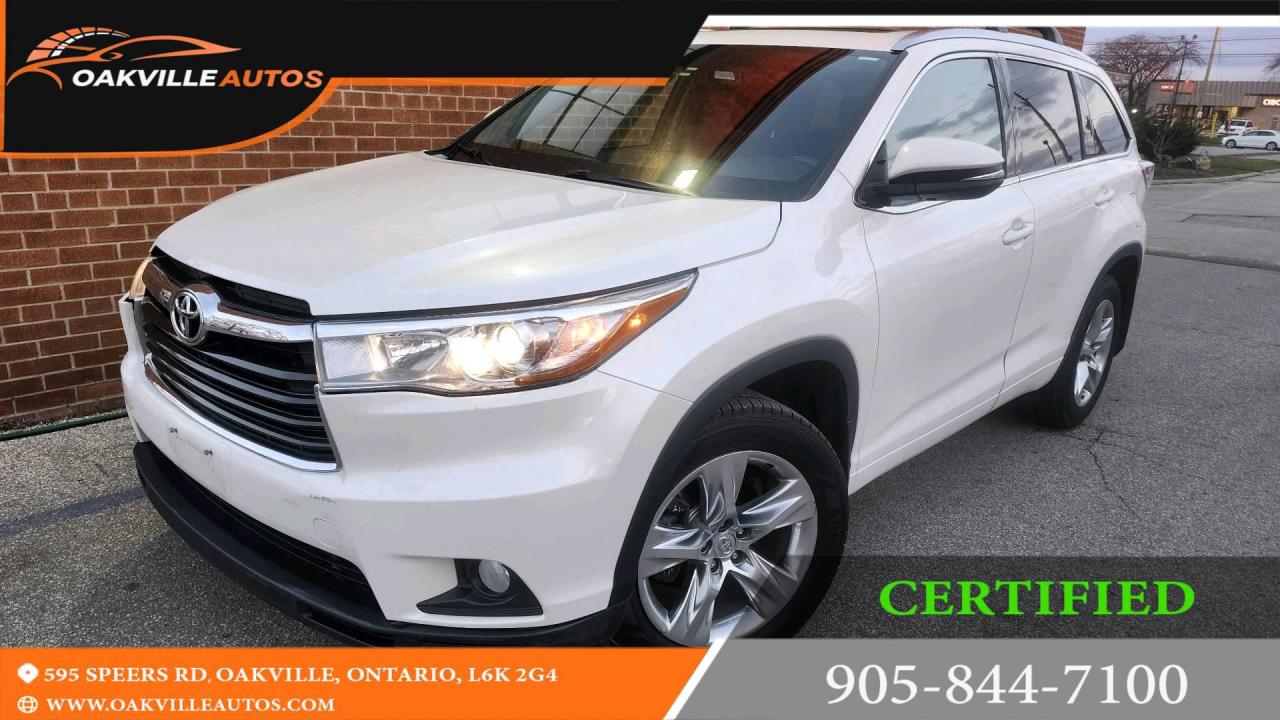 Used 2014 Toyota Highlander AWD 4DR LIMITED for sale in Oakville, ON