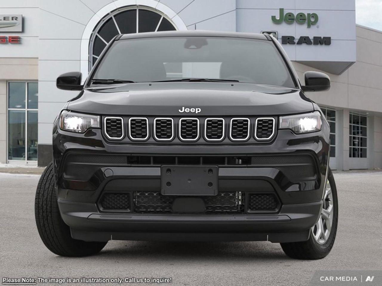 New 2025 Jeep Compass Sport Factory Order - Arriving Soon | Uconnect 5 with 8.4–inch display for sale in Winnipeg, MB