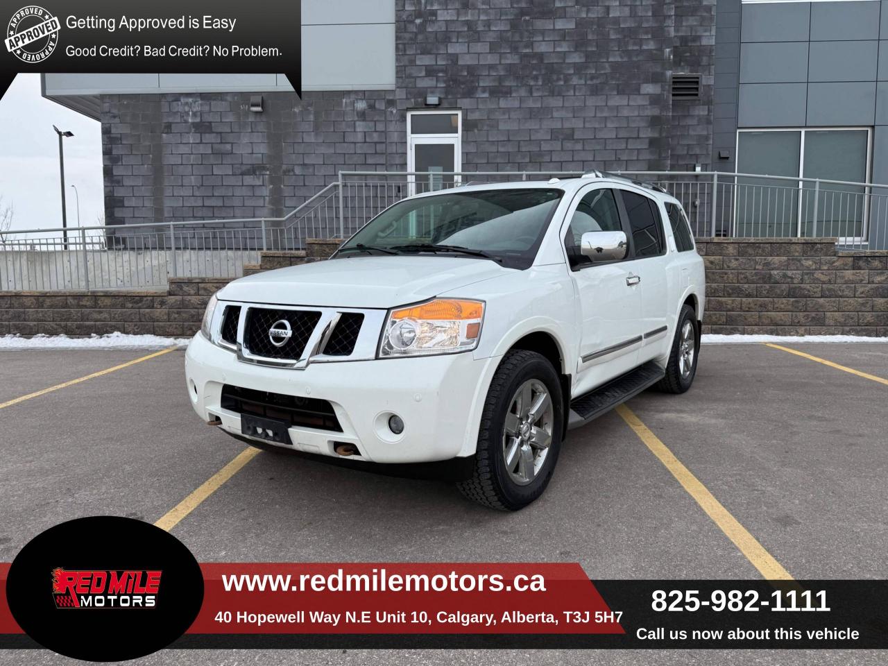 Used 2014 Nissan Armada 4WD 4DR PLATINUM EDITION for sale in Calgary, AB