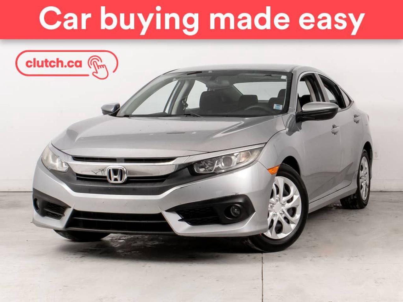 Used 2016 Honda Civic LX w/ Cruise Control, Bluetooth, Backup Cam for sale in Bedford, NS