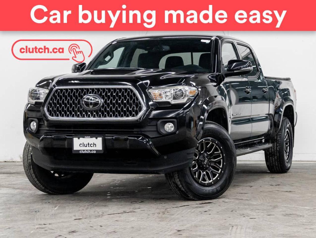 Used 2018 Toyota Tacoma SR5 Double Cab 4X4 w/ Nav, Dual Zone A/C, Rearview Cam for sale in Toronto, ON