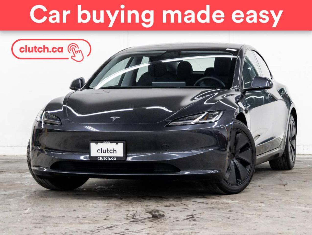 Used 2024 Tesla Model 3 RWD w/ Autopilot, Nav, Glass Roof for sale in Toronto, ON