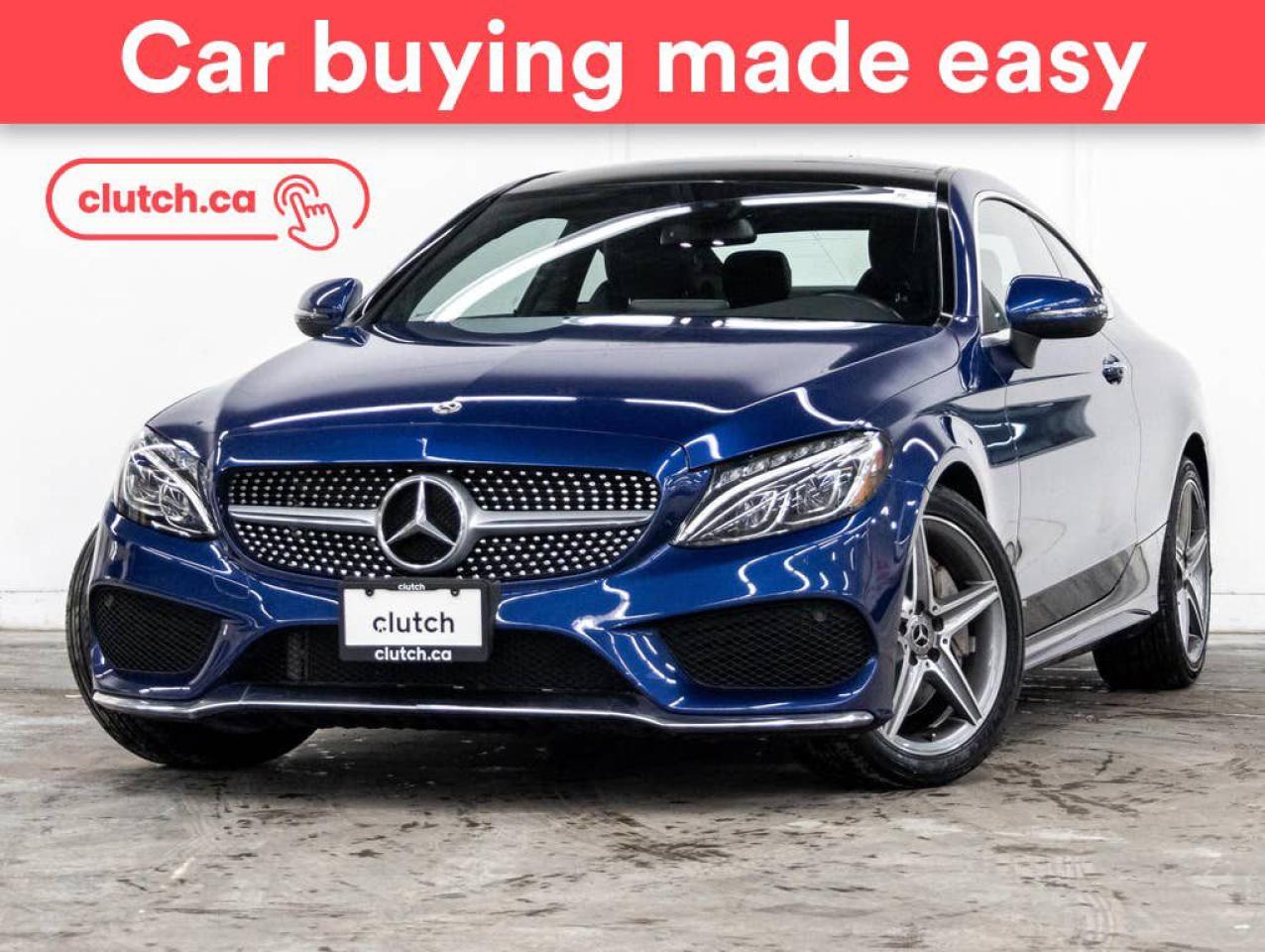 Used 2018 Mercedes-Benz C-Class C 300 4MATIC w/ Nav, Heated Steering Wheel, Heated Front Seats for sale in Toronto, ON