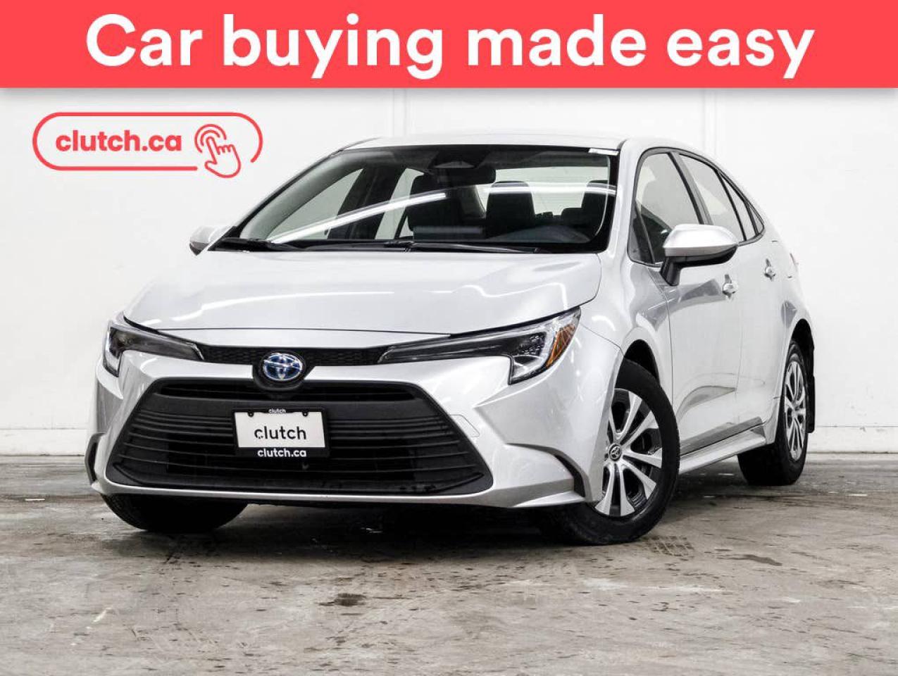 Used 2024 Toyota Corolla Hybrid LE w/ Apple CarPlay & Android Auto, Heated Front Seats, Rearview Camera for sale in Toronto, ON