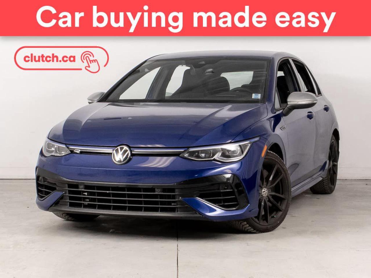 Used 2024 Volkswagen Golf R Base AWD w/ Leather, Nav, Apple CarPlay for sale in Bedford, NS