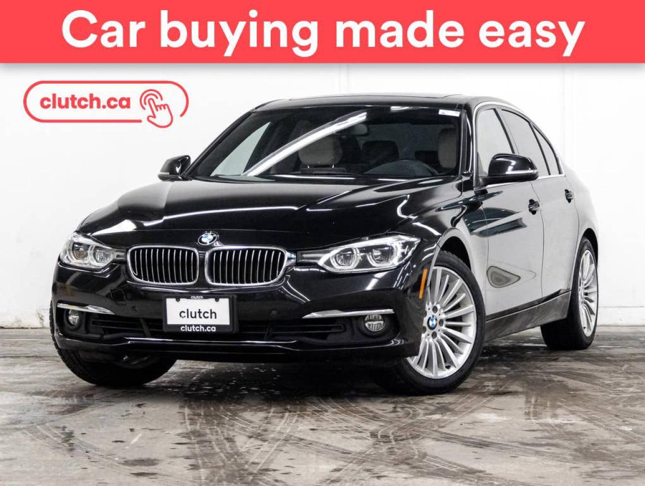 Used 2017 BMW 3 Series 330i xDrive AWD w/ Apple CarPlay, Power Moonroof, Nav for sale in Toronto, ON