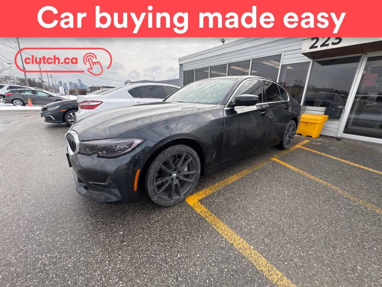 Used 2021 BMW 3 Series 330i xDrive AWD w/ Apple CarPlay & Android Auto, Tri Zone A/C, Power Sunroof for sale in Toronto, ON