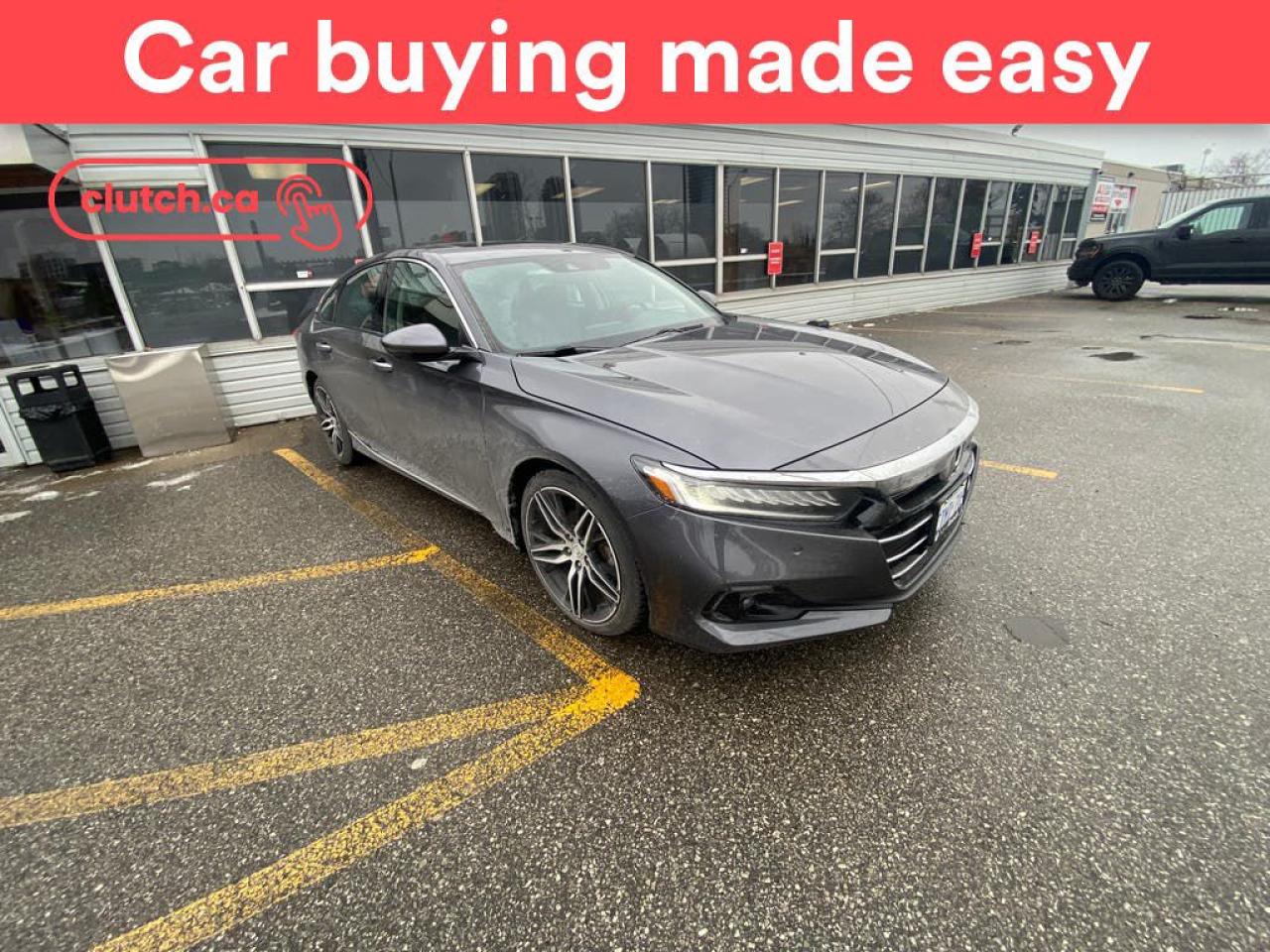 Used 2021 Honda Accord Touring w/ Apple CarPlay & Android Auto, Dual Zone A/C, Power Sunroof for sale in Toronto, ON