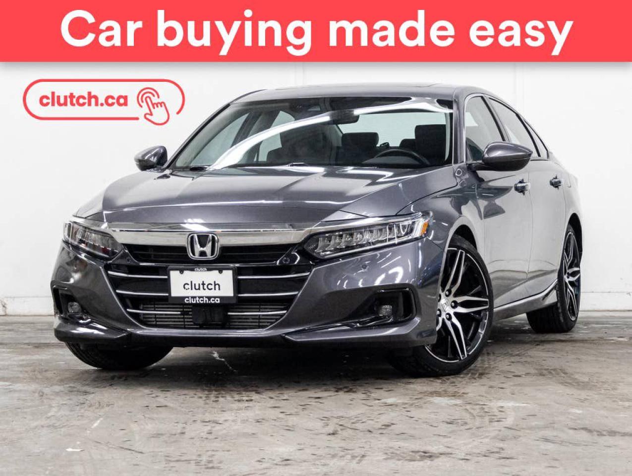 Used 2021 Honda Accord Touring w/ Apple CarPlay & Android Auto, Dual Zone A/C, Power Sunroof for sale in Toronto, ON