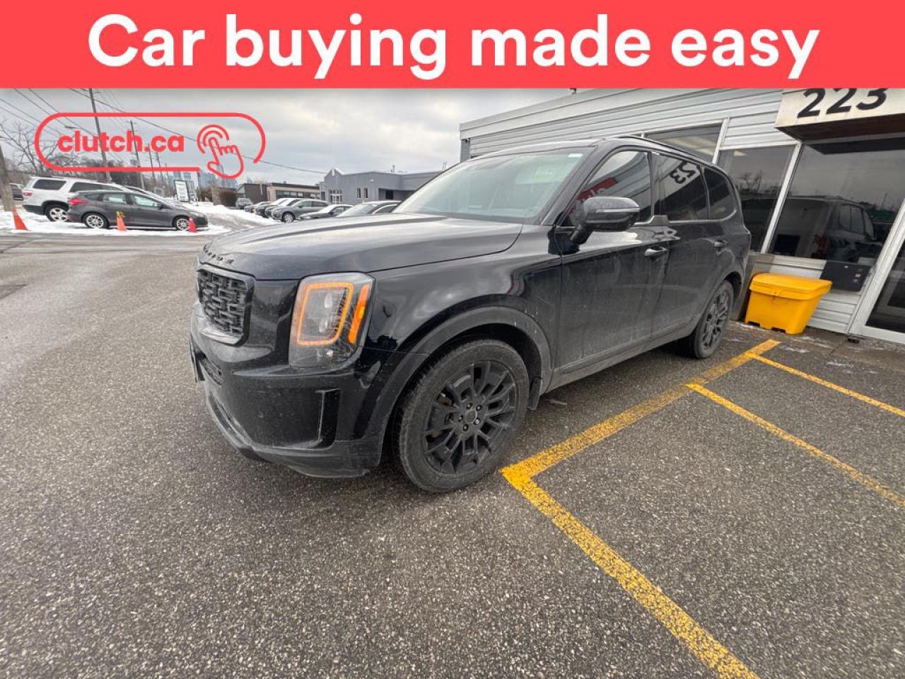 Used 2021 Kia Telluride SX Limited Nightsky AWD w/ Apple CarPlay & Android Auto, Tri Zone A/C, Dual Panel Sunroof for sale in Toronto, ON