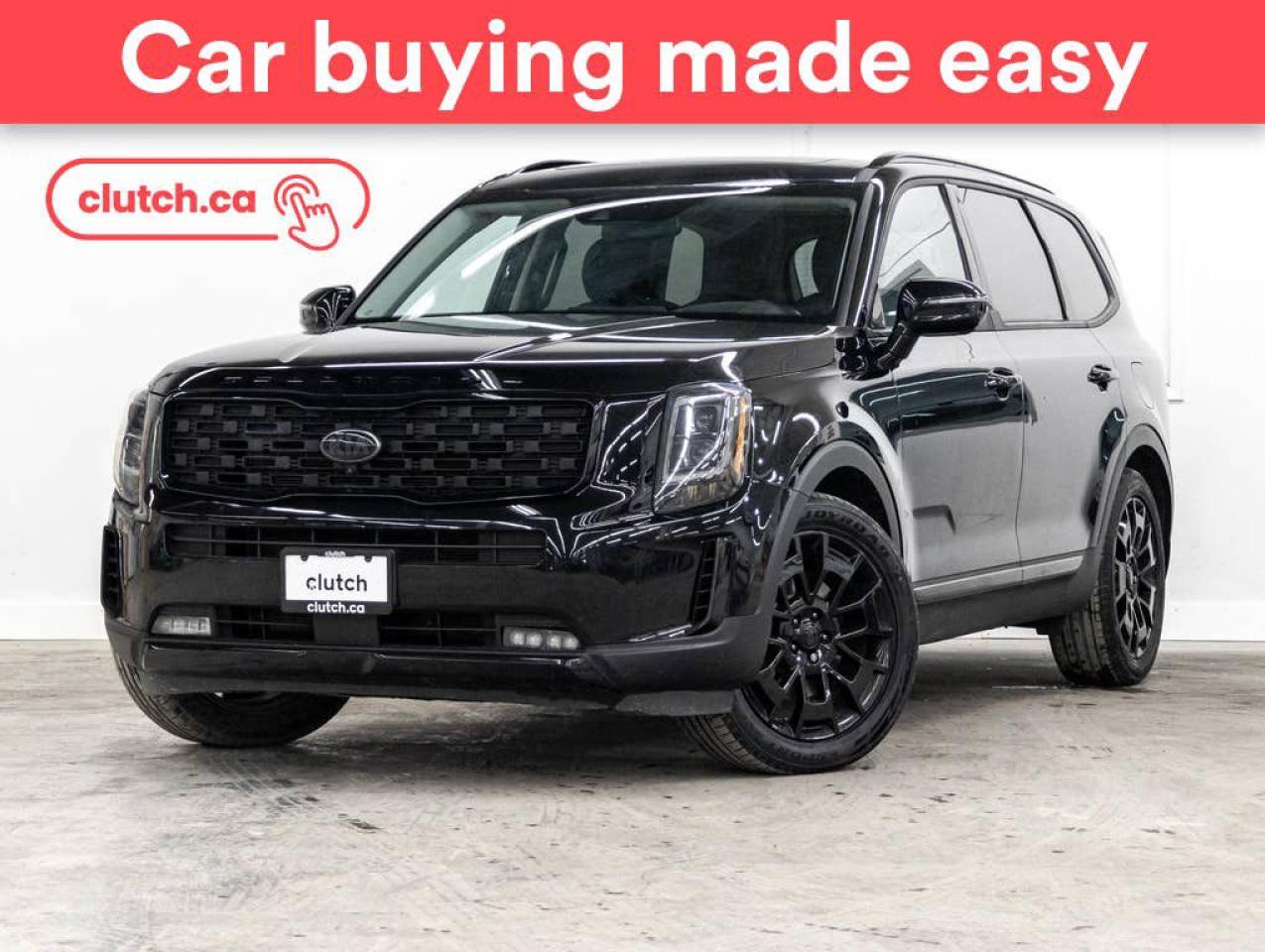 Used 2021 Kia Telluride SX Limited Nightsky AWD w/ Apple CarPlay & Android Auto, Tri Zone A/C, Dual Panel Sunroof for sale in Toronto, ON