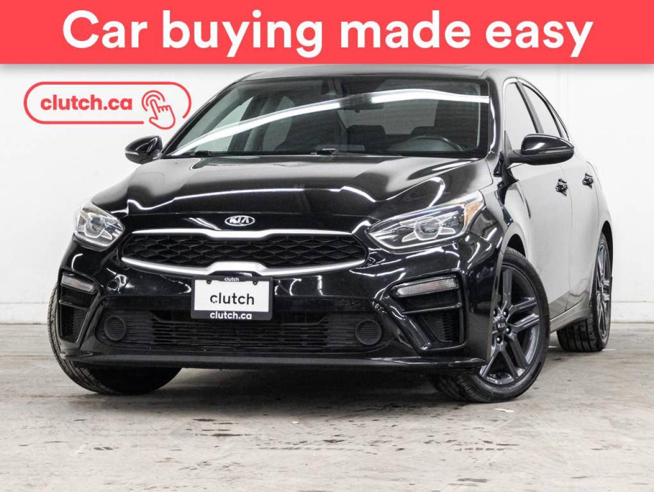 Used 2021 Kia Forte EX+ w/ Apple CarPlay & Android Auto, A/C, Power Sunroof for sale in Toronto, ON