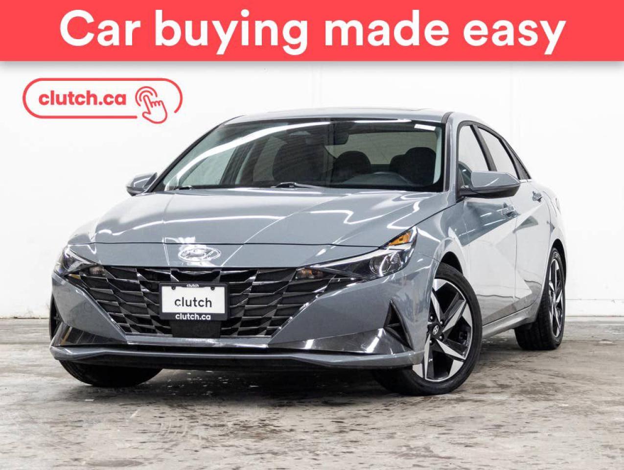 Used 2023 Hyundai Elantra Hybrid Luxury w/ Apple CarPlay & Android Auto, Heated Front Seats, Rearview Camera for sale in Toronto, ON