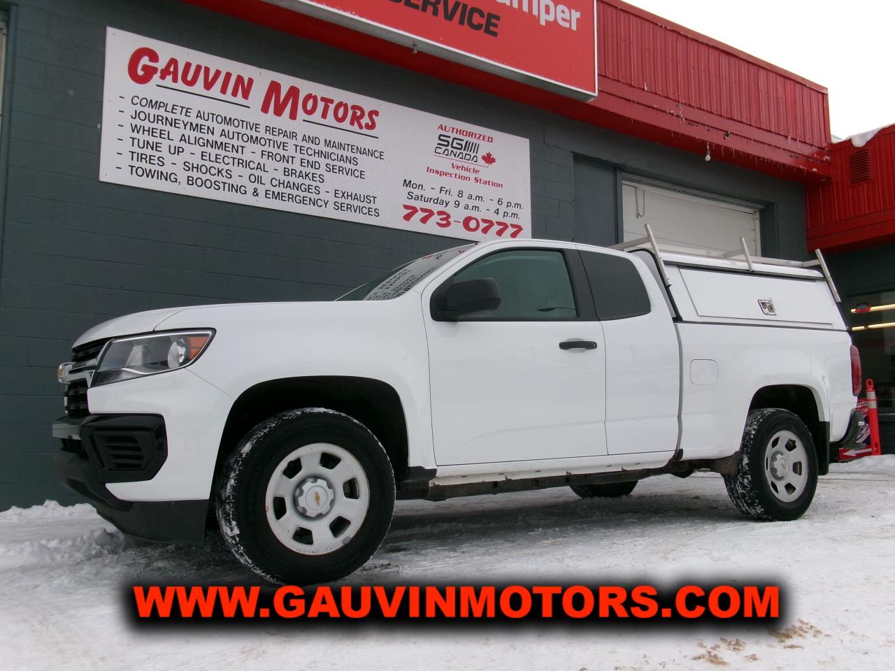 Used 2021 Chevrolet Colorado 2WD Ext Cab 128  Work Truck for sale in Swift Current, SK