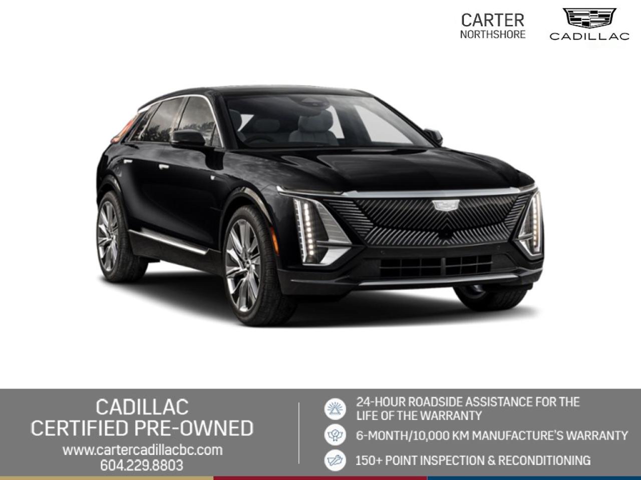 Used 2024 Cadillac LYRIQ FINANCE 5.99% FOR 24mo/ELECTRIC DRIVE UNIT for sale in North Vancouver, BC