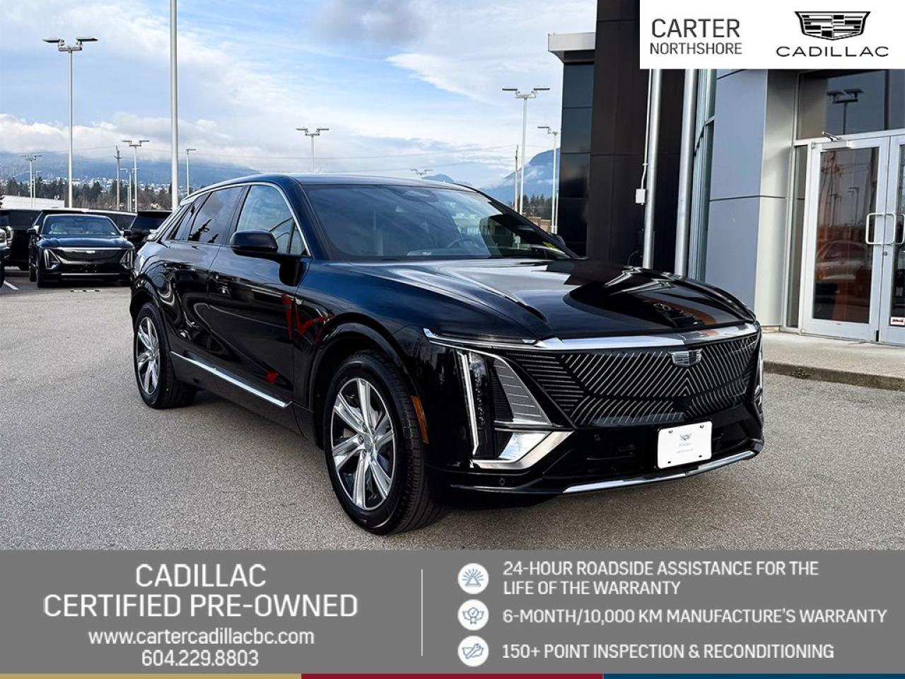 Used 2024 Cadillac LYRIQ FINANCE 5.99% FOR 24mo/ELECTRIC DRIVE UNIT for sale in North Vancouver, BC