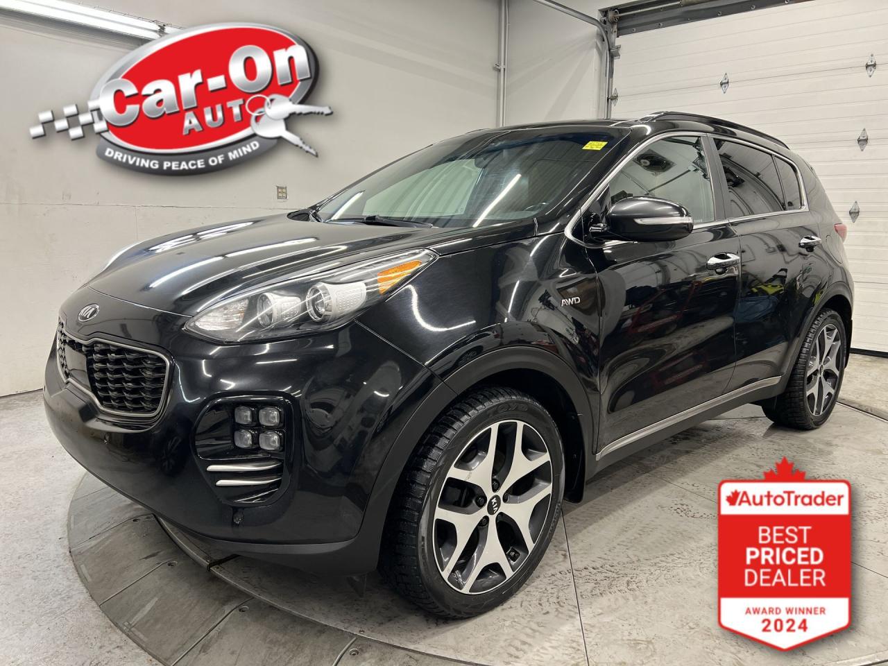 Used 2019 Kia Sportage SX TURBO AWD | PANO ROOF | LEATHER | CARPLAY | NAV for sale in Ottawa, ON