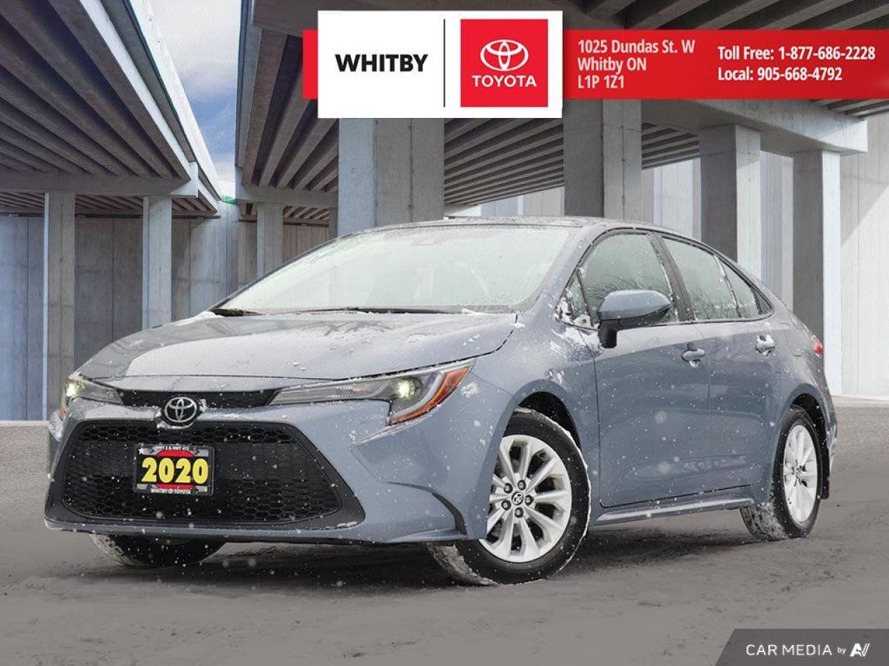 Used 2020 Toyota Corolla LE CVT for sale in Whitby, ON