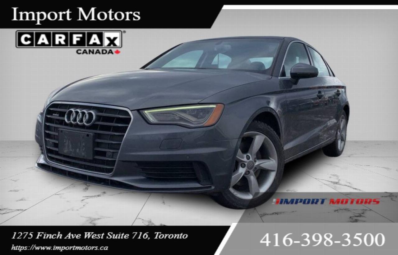 Used 2015 Audi A3 4dr Sedan quattro 2.0T Technik for sale in North York, ON