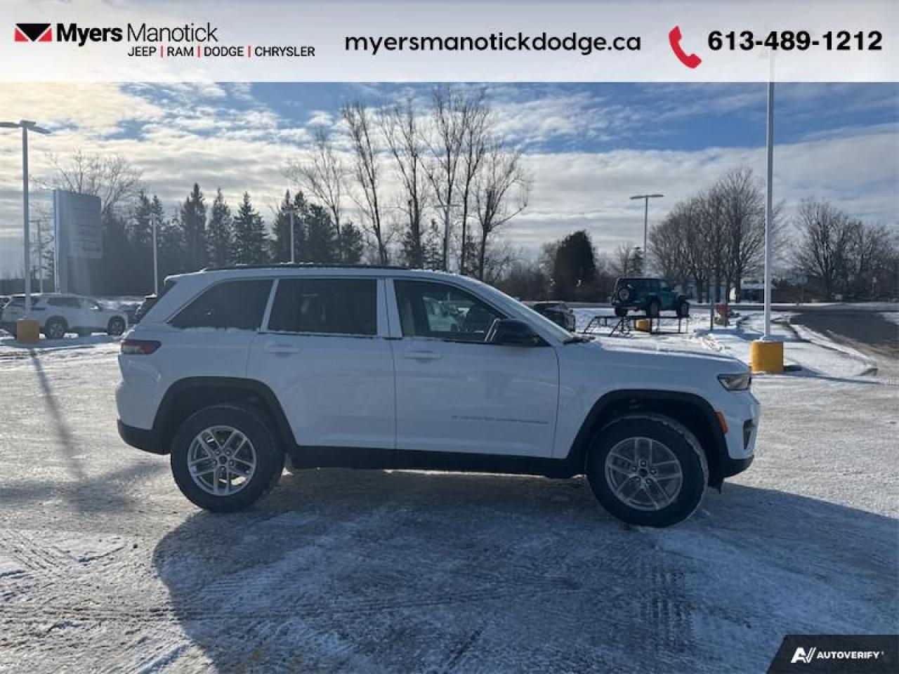 New 2025 Jeep Grand Cherokee Laredo  - Sunroof for sale in Ottawa, ON