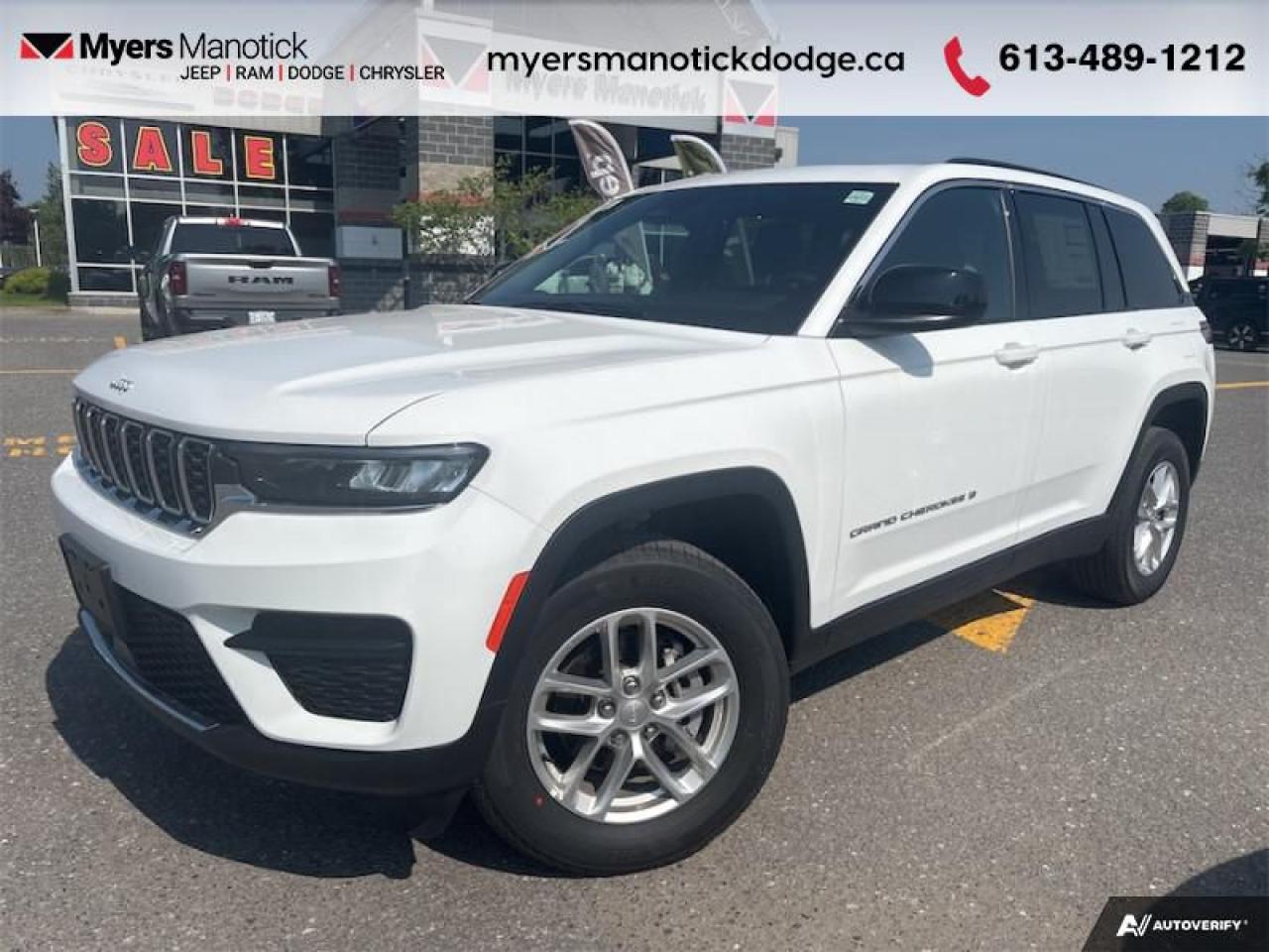New 2025 Jeep Grand Cherokee Laredo  - Sunroof for sale in Ottawa, ON