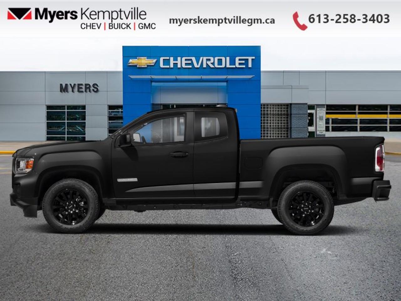 Used 2021 GMC Canyon Elevation  - Remote Start -  Apple CarPlay for sale in Kemptville, ON