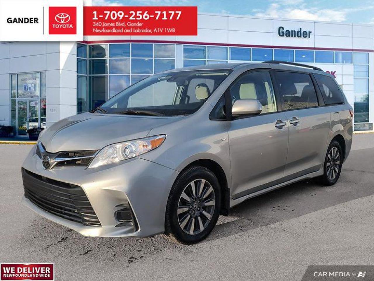 Used 2020 Toyota Sienna LE for sale in Gander, NL