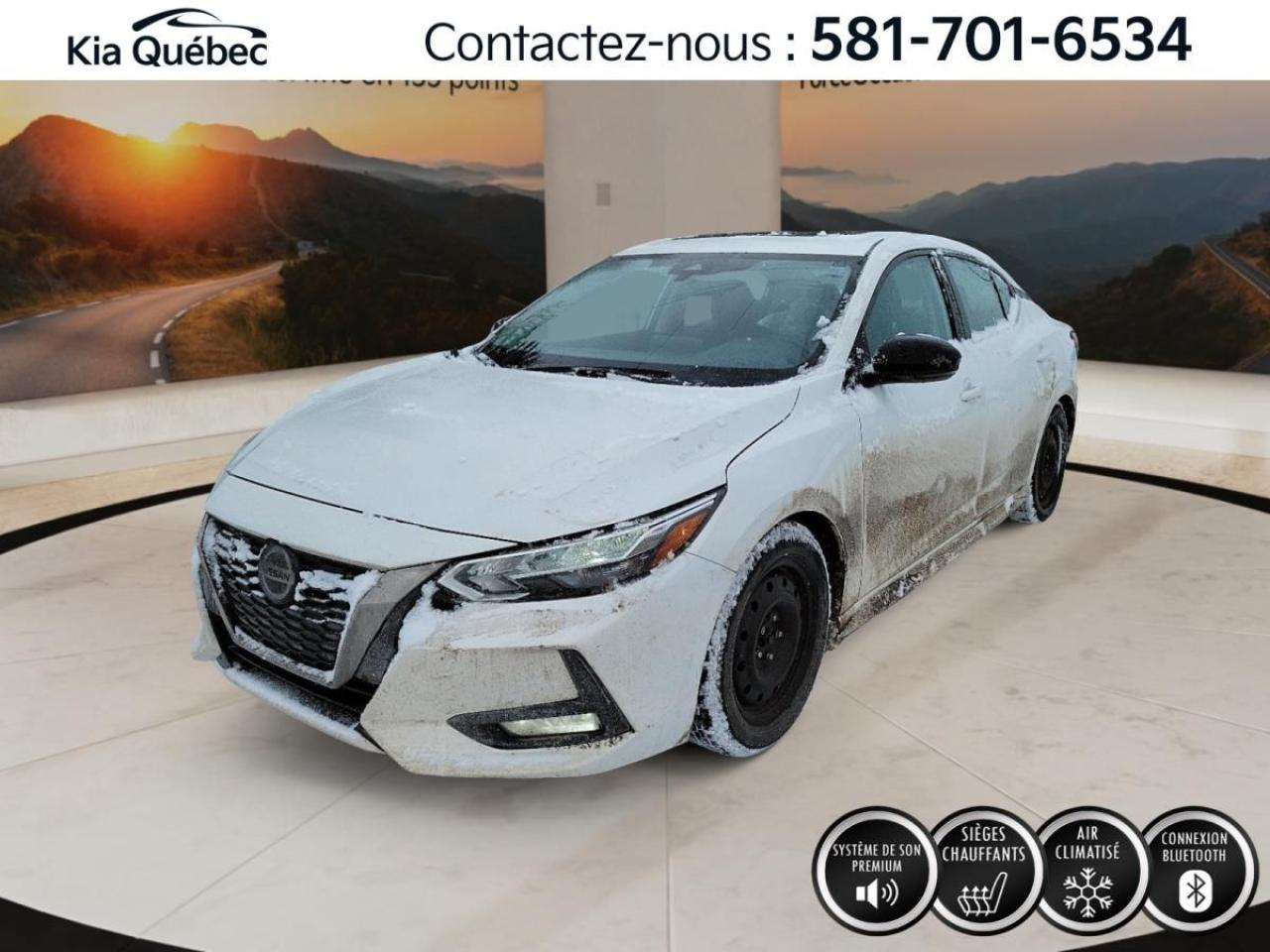 Used 2021 Nissan Sentra SR *TOIT *CARPLAY *BLUETOOTH *A/C *BIZONE *CAMÉRA for sale in Québec, QC