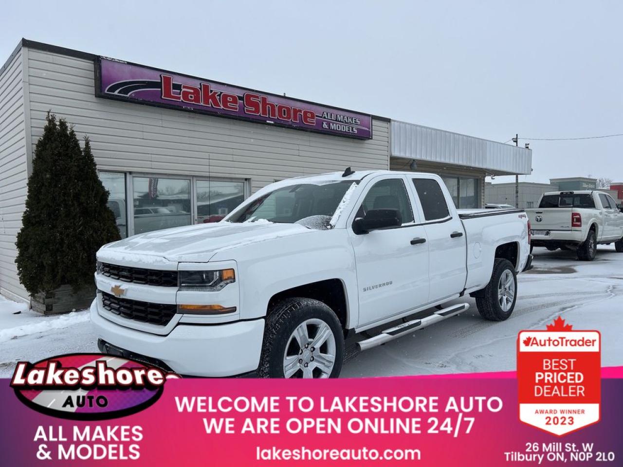 Used 2019 Chevrolet Silverado 1500 LD Silverado Custom Custom for sale in Tilbury, ON