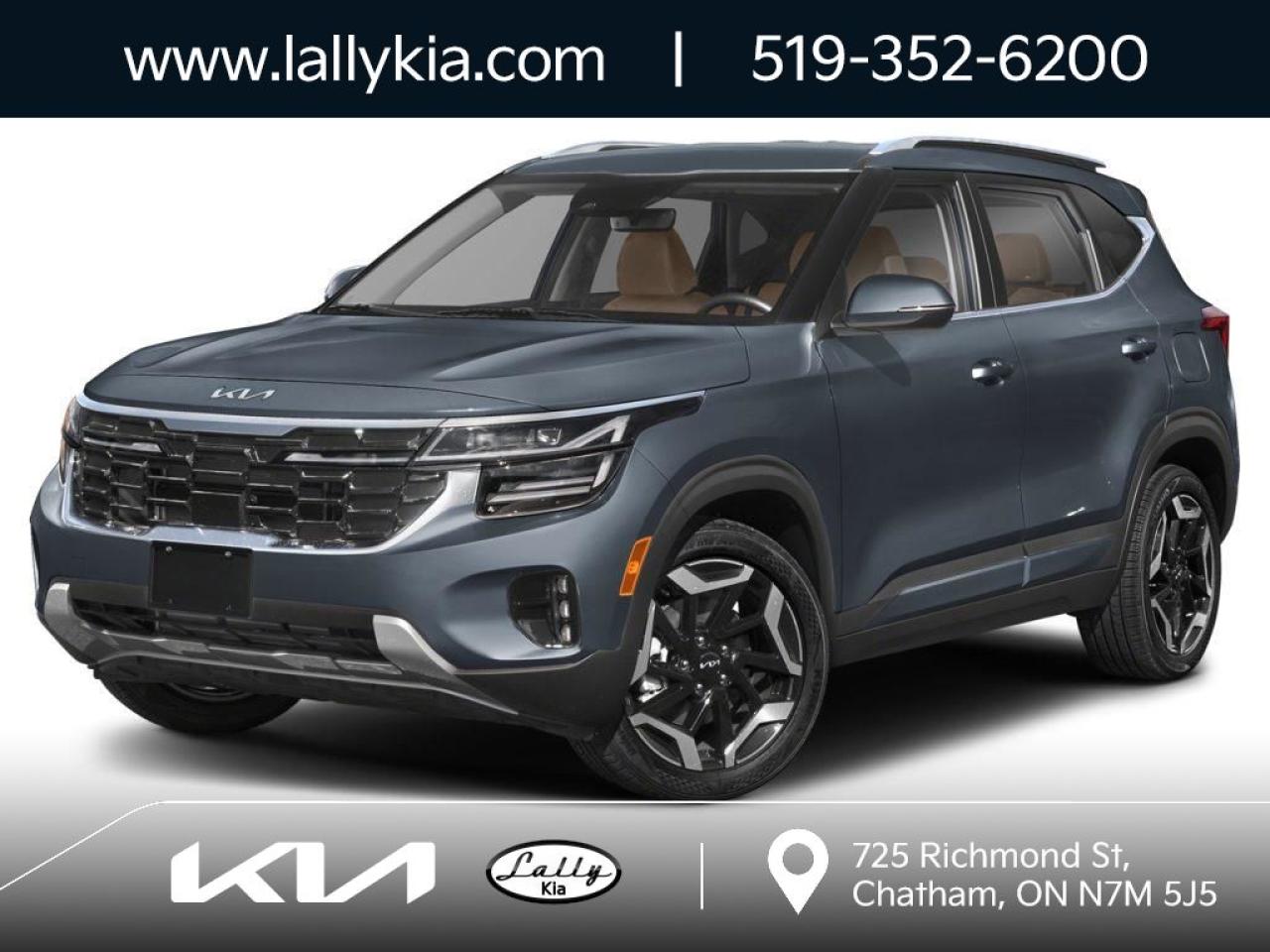 New 2025 Kia Seltos SX w/Brown Interior for sale in Chatham, ON