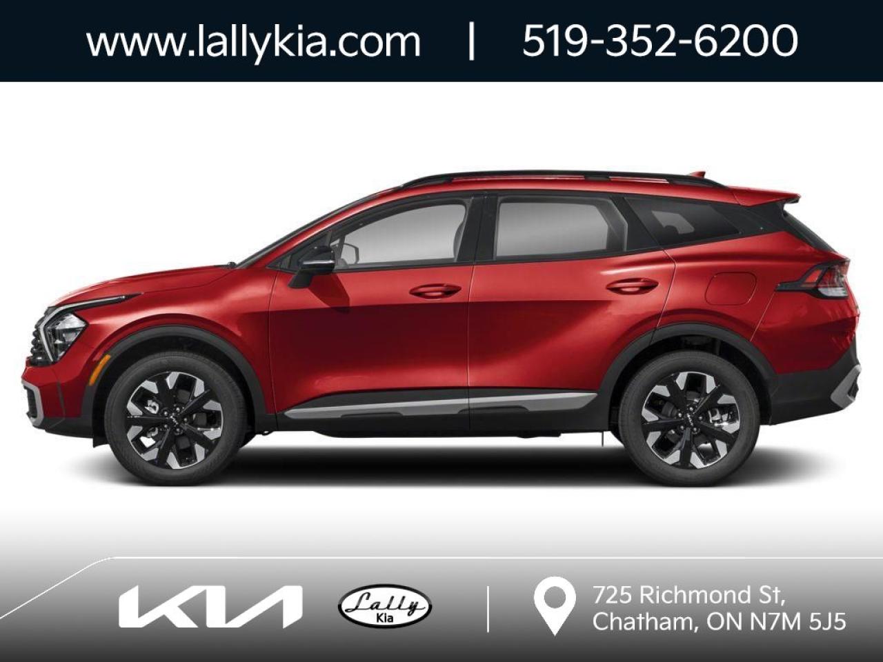 New 2025 Kia Sportage X-Line Limited w/Black Interior for sale in Chatham, ON