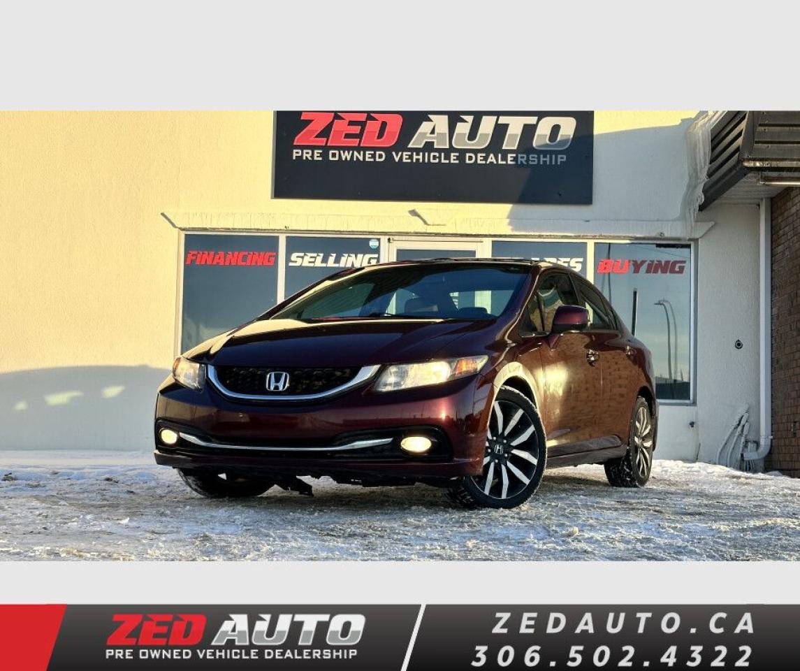 Used 2013 Honda Civic Touring for sale in Regina, SK