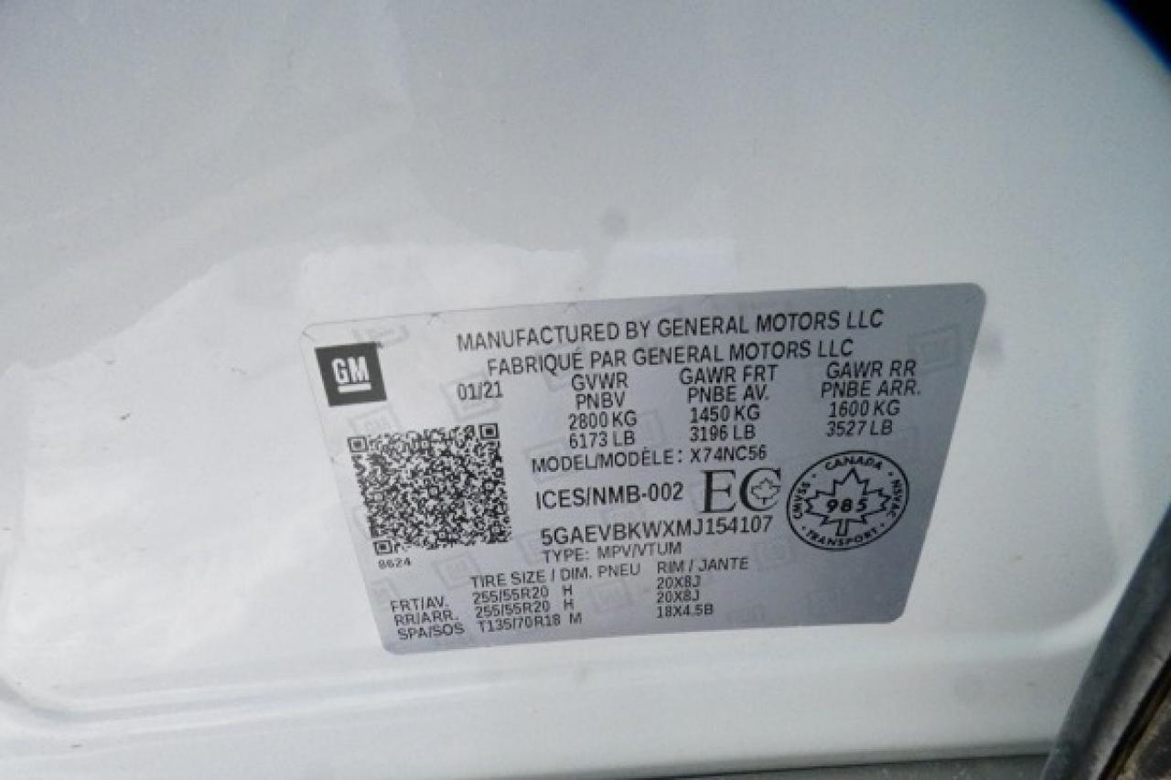2021 Buick Enclave Premium AWD 4dr w/H&C L, S/R, NAV, BUC - Photo #23