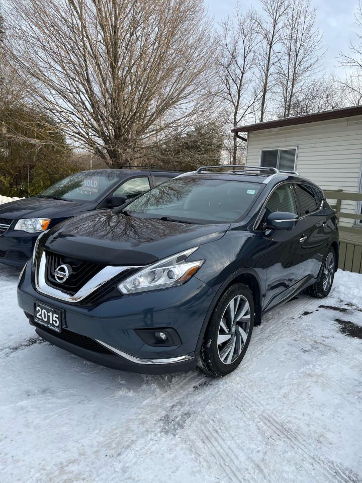 Used 2015 Nissan Murano AWD 4DR PLATINUM for sale in Brockville, ON